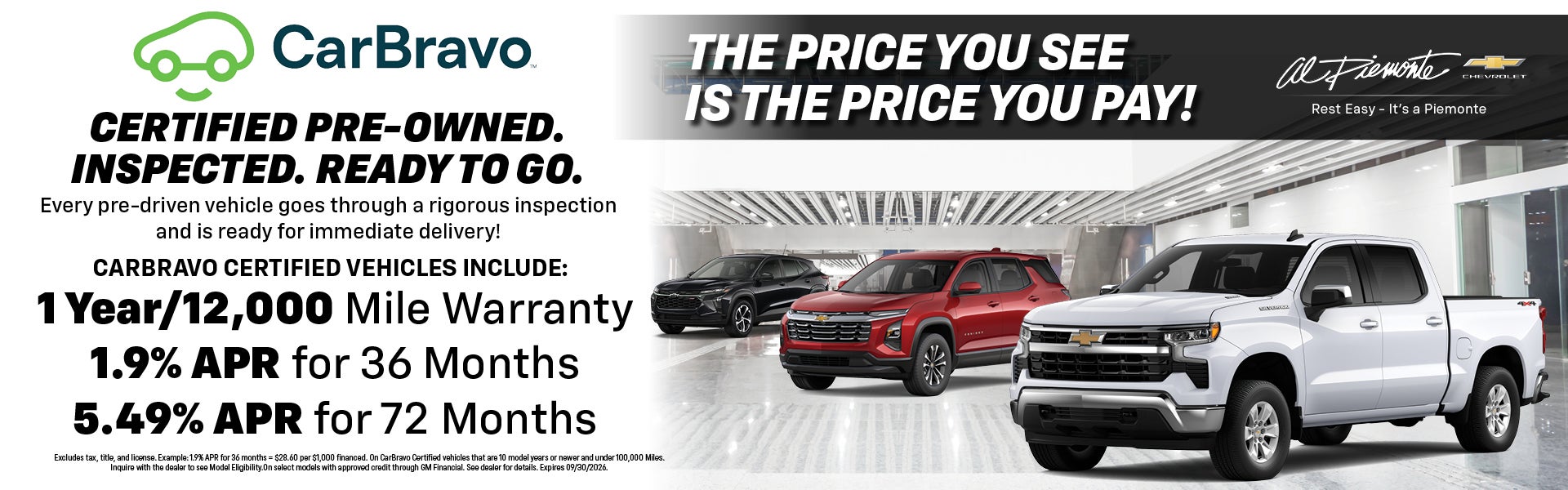 Certified Pre-Owned - Al Piemonte 