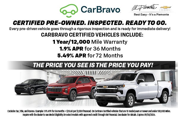 Certified Pre-Owned - Al Piemonte 