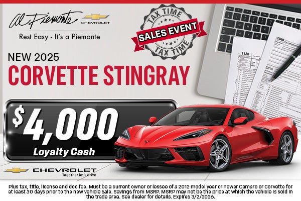 2025 Corvette Stingray | Al Piemonte 