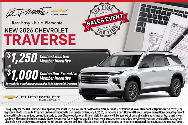 2026 Chevrolet Traverse 