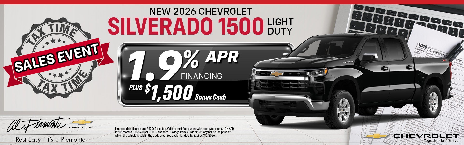 2026 Chevrolet Silverado 1500