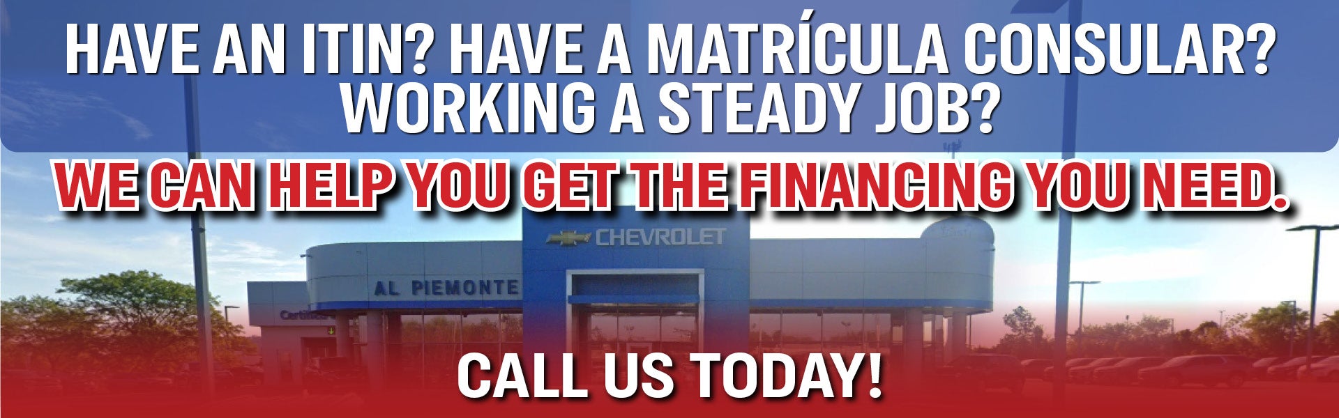 We Can Help You Get Financing 
