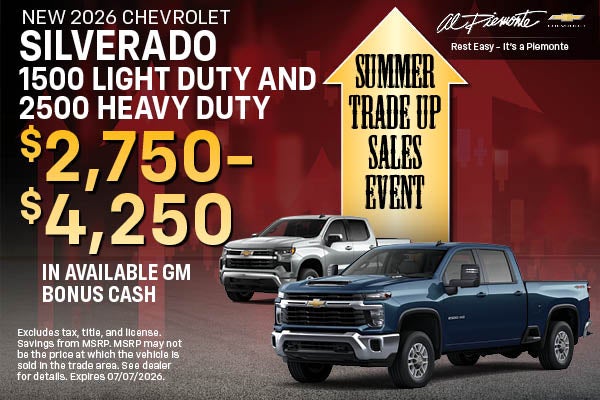 2026 Chevrolet Silverado 1500 & 2500