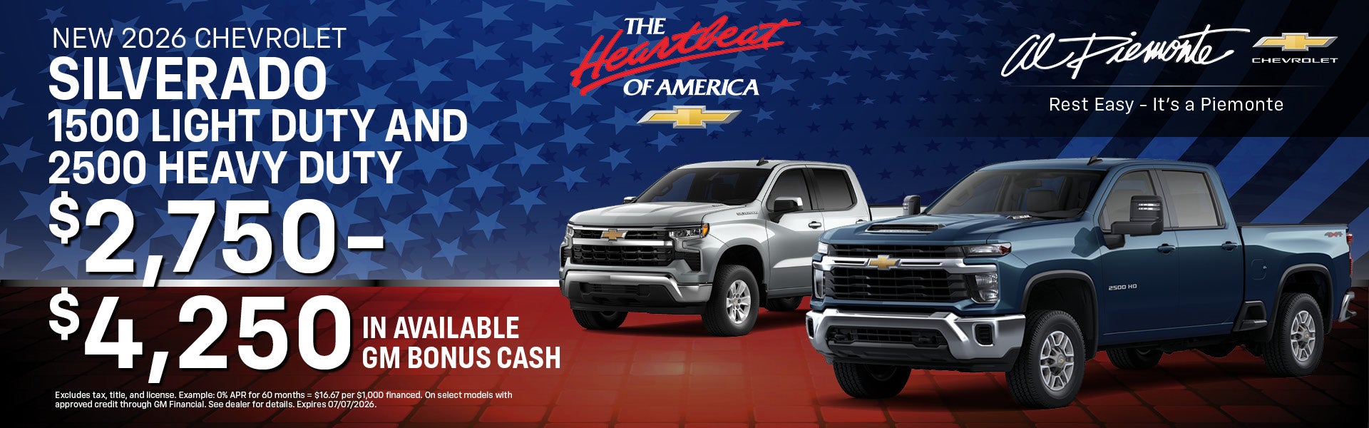 2026 Chevrolet Silverado 1500 & 2500